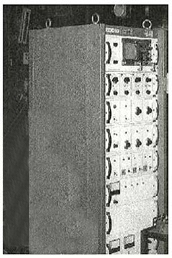 Electronic unit for rotary probe type Eddy Current Tester